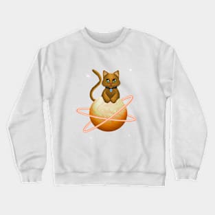 Space Kitten - O Crewneck Sweatshirt